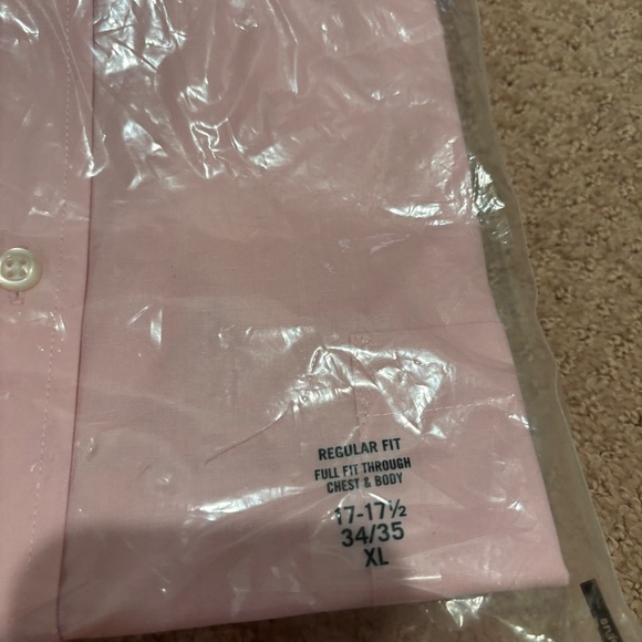 Arrow Van Heusen Regular Long Sleeve Button Down Size 17-17 1/2 34/35 New! - Picture 6 of 10